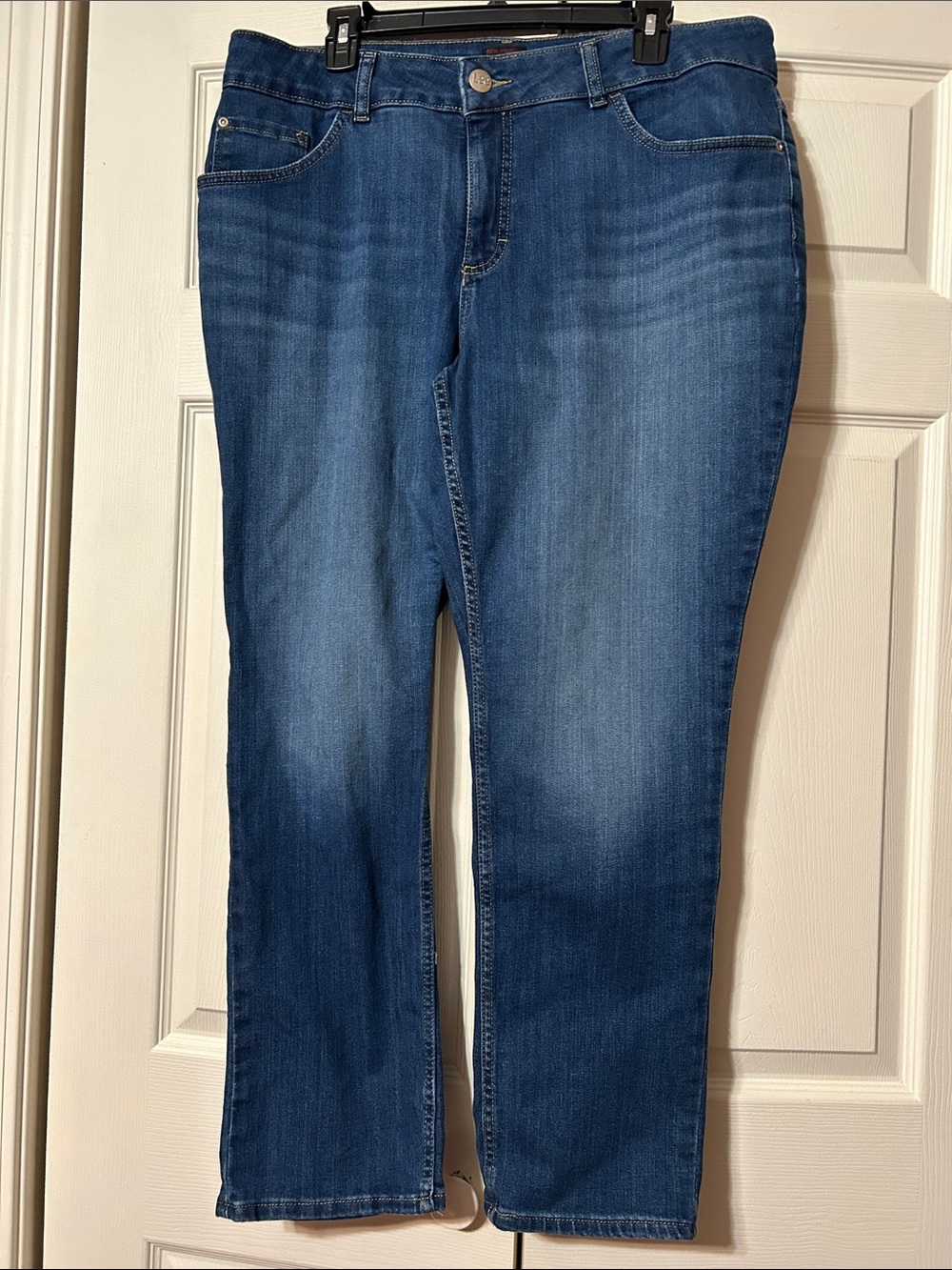 Lee Dark Blue High-Rise Denim Jeans